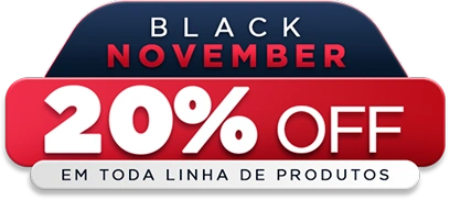 Black November – 20% OFF em toda linha de produtos